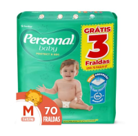 imagem de Fralda Descartável Personal Hiper M c/70