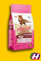 imagem de RACAO MIKCAT 1KG G.CASTRADOS