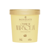 imagem de Sorvete Bacio Di Latte Creme Maracuja 490Ml