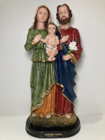 imagem de Imagem Sagrada Família 30 cm resina