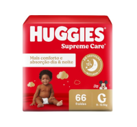 imagem de Fralda Descartável Huggies Hiper G c/66