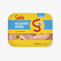 imagem de Filé de Peito de Frango Sadia em Bifes Bandeja 800g