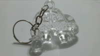 imagem de Chaveiro modelo de Fusca - acrílico - branco