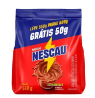 imagem de Achocolatado Pó Nescau Sachê Leve 550g Pague 500g