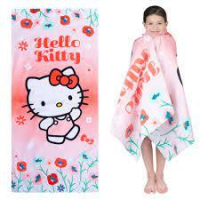 imagem de TOALHA BANHO HELLO KITTY 70CMX1,10M