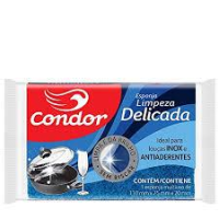 imagem de Esponja Condor Multiuso Limpeza Delicada Não Risca