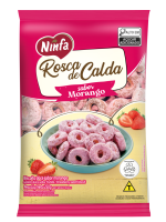 imagem de BISC NINFA 250G ROSCA CALDA MORANGO