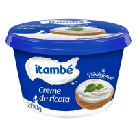 imagem de CREME DE RICOTA ITAMBE 200G TRAD POTE