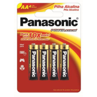 imagem de PILHA PANASONIC ALCALINA AA4