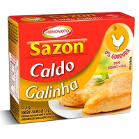 imagem de CALDO GALINHA  SAZON 32,5GR