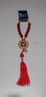 imagem de Dezena de carro Espírito Santo pompom vermelho