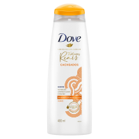 imagem de Shampoo Dove Texturas Reais Cacheados 400ml