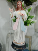 imagem de Jesus Misericordioso  Resina  20 cm