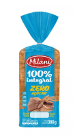 imagem de Pão Milani 100% Integral Zero Açúcar 380g