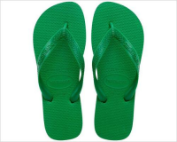 imagem de SANDÁLIA HAVAIANAS TOP 41 42 VERDE PÁTRIA
