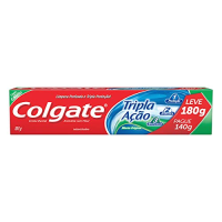 imagem de CR DENT COLGATE TRIPLA ACAO LV180 PG 140G