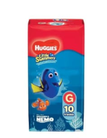 imagem de FRALDA DESCARTÁVEL HUGGIES G LITLE SWIM PISCINA 10 NEW