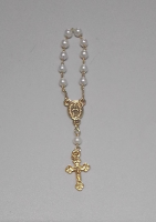 imagem de Dezena de pérola 4mm - dourada