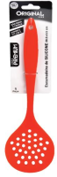 imagem de ESCUMADEIRA SILICONE VERMELHA 28,5 X 8,5 CM