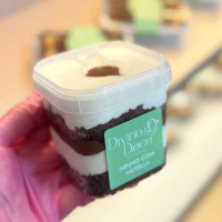 imagem de Bolo no pote ninho com Nutella