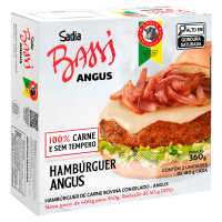 imagem de HAMB.SADIA BASSI ANGUS CARNE BOV.360G