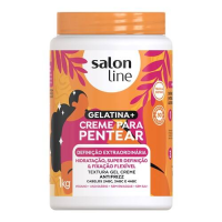 imagem de Creme de Pentear Gelatina + Definação Extraordinária Salon Line 1kg