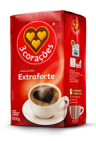 imagem de Cafe 3 Coracoes Extra Fort Vacuo 500G
