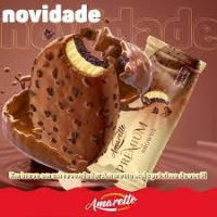 imagem de PICOLE AMARETTO PREMIUM BROWNIE