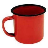 imagem de CANECA ESMALTADA TRAD VERM YANGZI