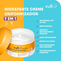 imagem de CREME HIDRATANTE VULT UNIFORMIZADOR FACIAL 100G