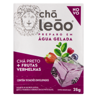 imagem de CHA LEAO MATTE GELADO PRET FR VERM 25G