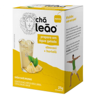 imagem de CHA LEAO MATTE GELADO ABACAX+HORT 25G