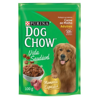 imagem de DOG CHOW 100G CARNE AO MOLHO