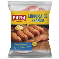 imagem de LINGUICA PIF PAF 1KG FRANGO