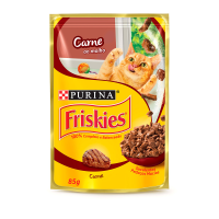 imagem de RACAO FRISKIES 85G CARNE MOLHO