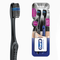 imagem de ESC DENT ORAL-B INDICATOR BLACK 2UN  MACIA