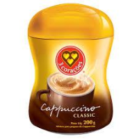 imagem de Cappuccino 3 Corações Classic Pote 200g