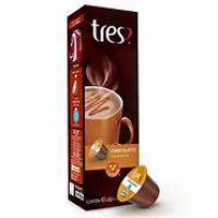 imagem de CAFE ESPRESSO CHOCOLATTO CARAMELO TRES CORACOES 10 UN 10,5G