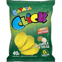 imagem de BATATA CHIPS CLICK 30G SALSA E CEBOLA