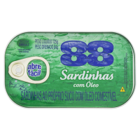 imagem de Sardinha 88 Oleo 125g