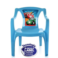 imagem de Poltrona Infantil Azul C/ Label
