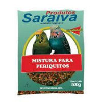 imagem de RACAO PERIQUITO SARAIVA 500G MISTURA