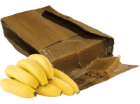 imagem de Doce de banana nanica -  de  corte -  Barra  400 GR