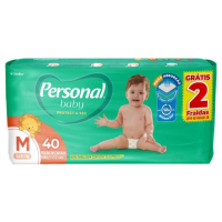 FRALDA PERSONAL BABY MEGA M LV40 PG38 | Supermercado Boa Opção