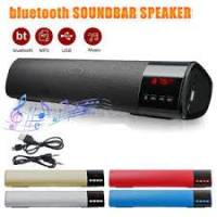 imagem de Caixa som Leitor De Música Estéreo Sem Fio Bluetooth Speaker Soundbar