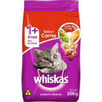 imagem de RAÇÃO WHISKAS 500G CARNE