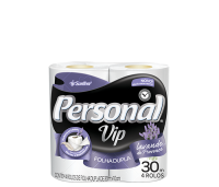 imagem de Papel Higienico Personal Folha Dupla Vip Lavan 4 30M