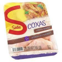 imagem de COXA FRANGO SADIA 1KG CORTES MENORES BD