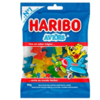 imagem de BALA HARIBO GELATINAS AVIOES 80G