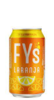 imagem de REFRIGERANTE FYS LARANJA LT.350ML